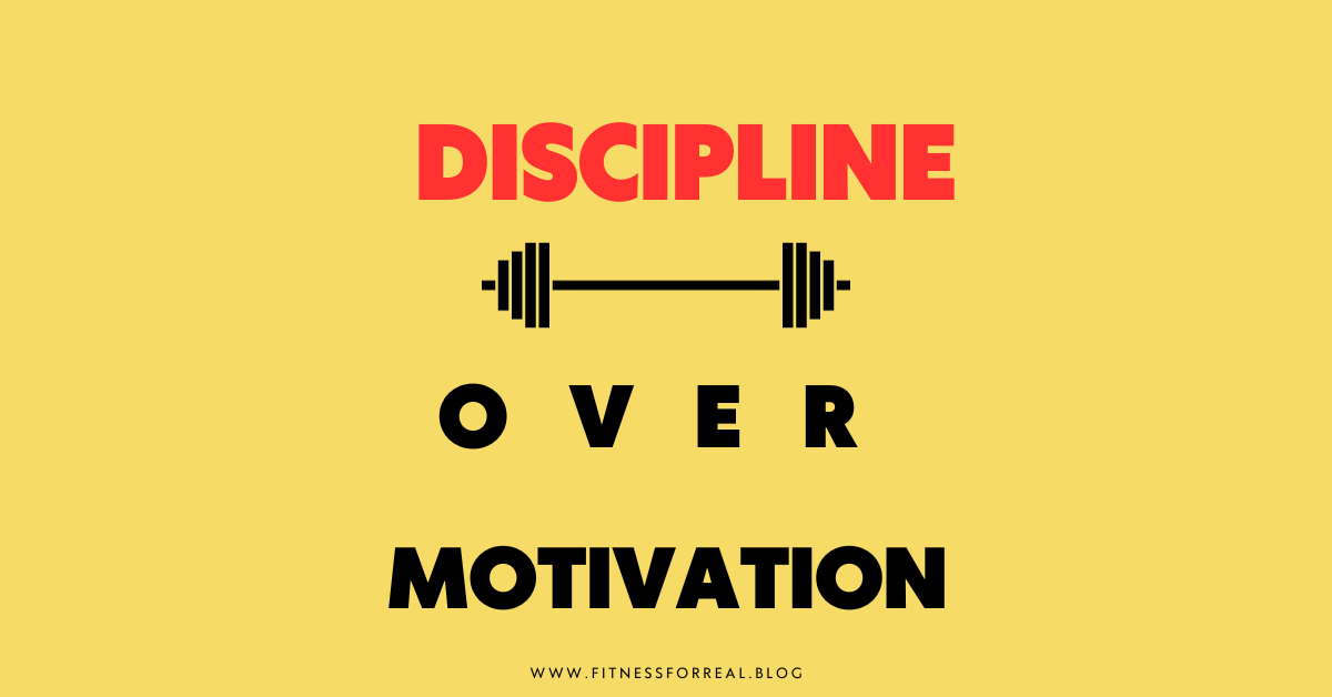 Had a blah week getting over some bug I caught at school. Had a couple lackluster workouts but helped me remember discipline > motivation. And crappy workouts still > no workouts. 
fitnessforreal.blog/why-discipline…