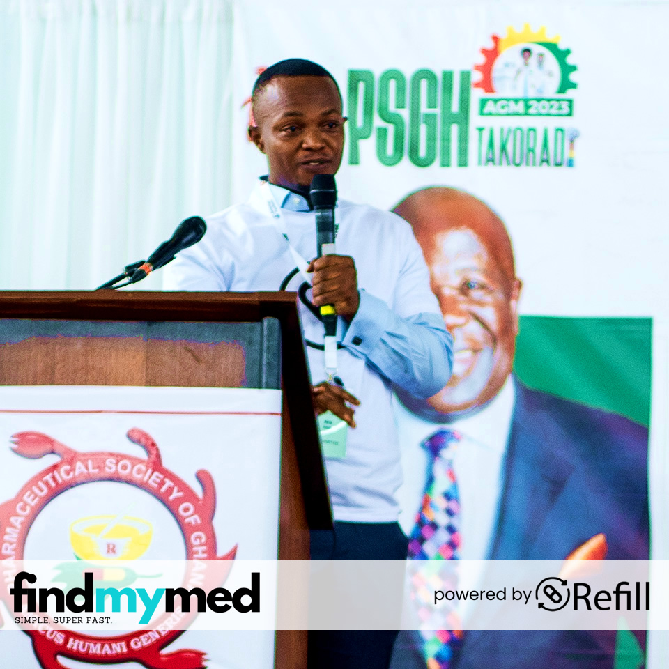 refilltoday's tweet photo. Introducing refilltoday to Pharmaceutical Society of Ghana - PSGh Early Career Pharmaceutical Group and CPPA Members at the 2023 Annual General Meeting  #Refill #FindMyMed #HealthcareTech https://t.co/H5InF488tu