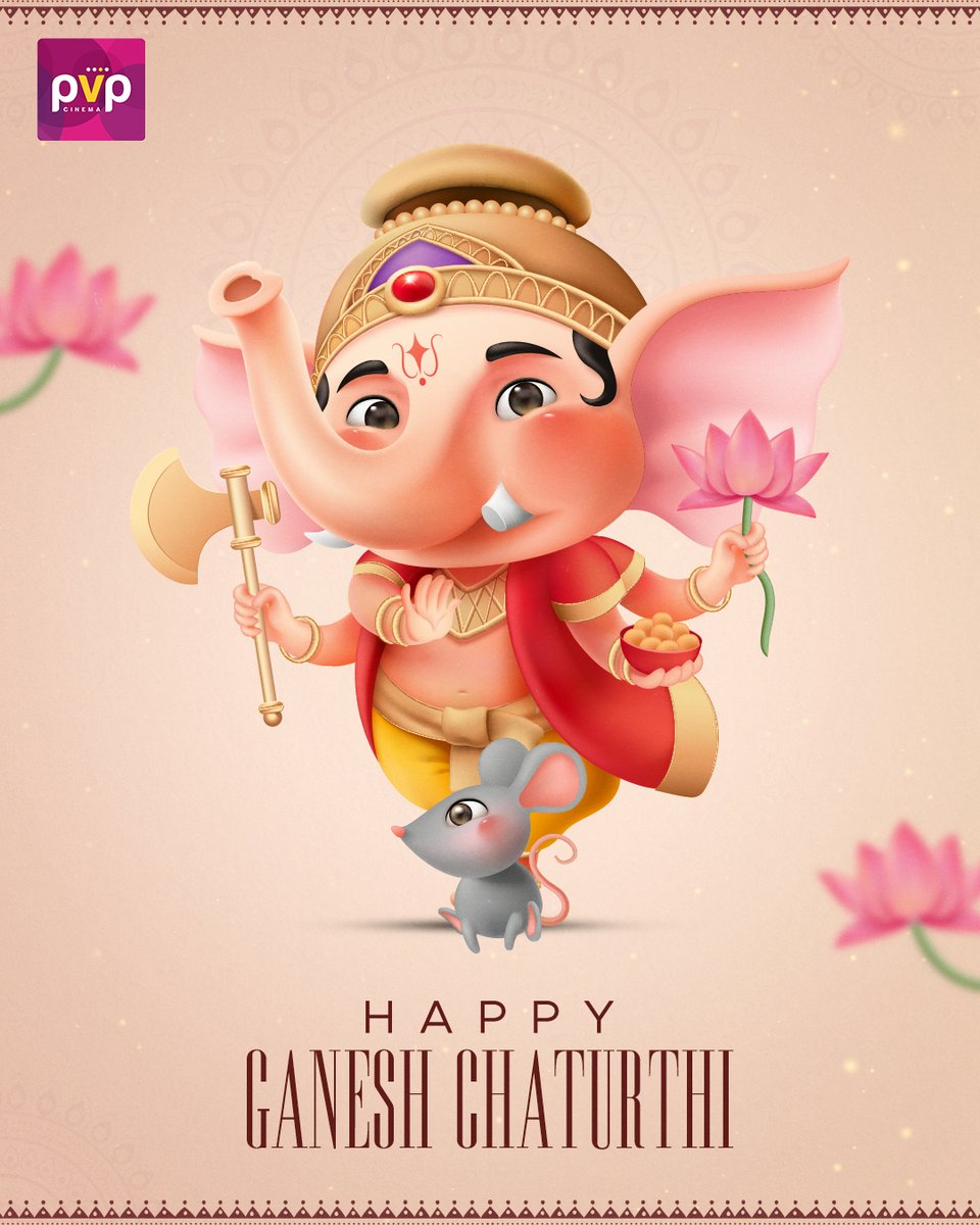 Wishing you all a Very Happy Ganesh Chaturthi 🕉️ As the sweet laddus are shared among friends and family, may the sweetness of this gesture bring everyone closer in the spirit of #GaneshChaturthi ✨