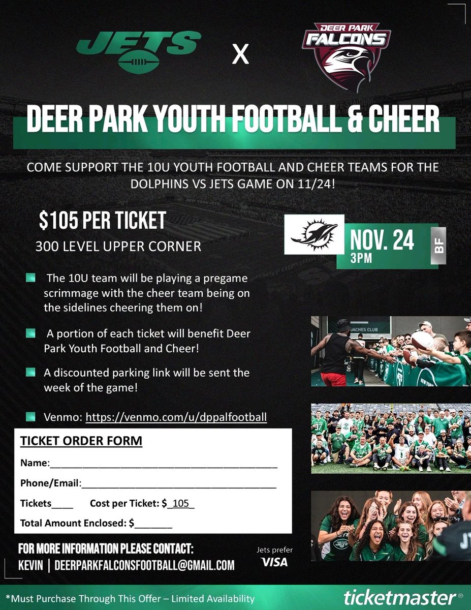 Deer Park Falcons Youth Football & Cheer tweet media