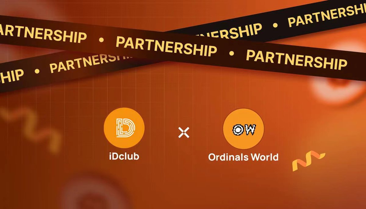 idclub_ord's tweet photo. 🎉 Joining forces with @OrdzWorld! We are excited to embark on a collaborative journey focusing on user education and the dynamic exchange of information.

😘 Partnered with Ordinals World, stay informed on the freshest updates about Ordinals and Bitcoin. https://t.co/hQC23xtPBF