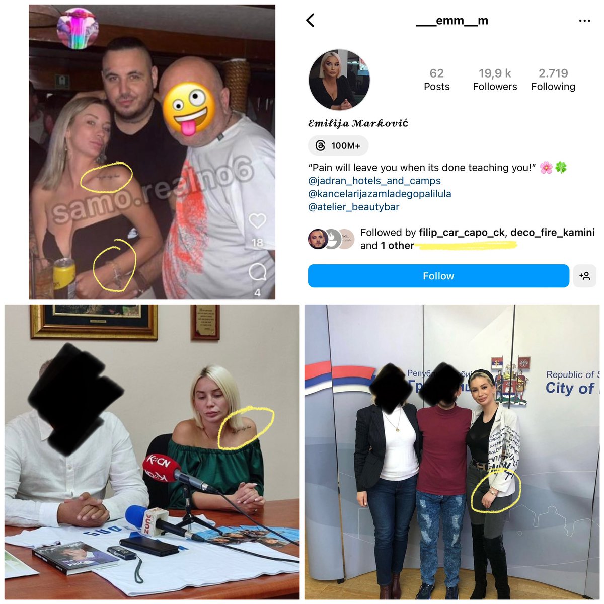 KogaBrigaBre's tweet photo. Evo zenske sa kojom je Car prevario Alex. Suska se da je to ona “politicarka” o kojoj je pricao da su bili zajedno pre Z6, a to su krili od javnosti zbog njenog posla. Izgleda da su sve vreme bili u kontaktu. #FilipCar #Zadruga #Elita @ZadrugaOfficial @PortalPinkRs @darketani https://t.co/IE3by9Q0h0