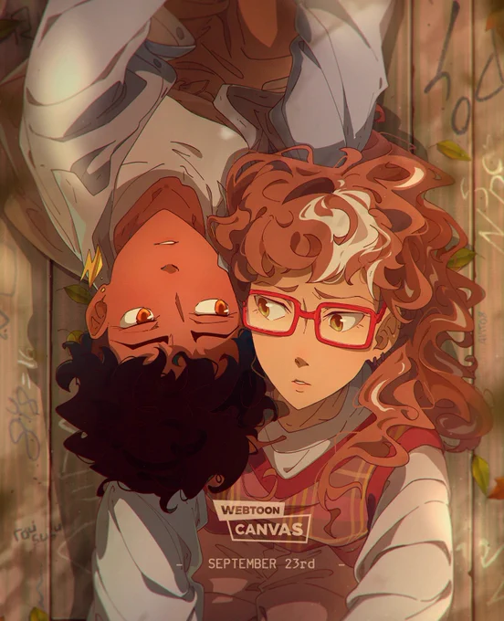 Two exes now have to work together and pretend like nothing ever happened between them, don't they?My new GL/Drama comic finally has a release date on #WebtoonCanvas  