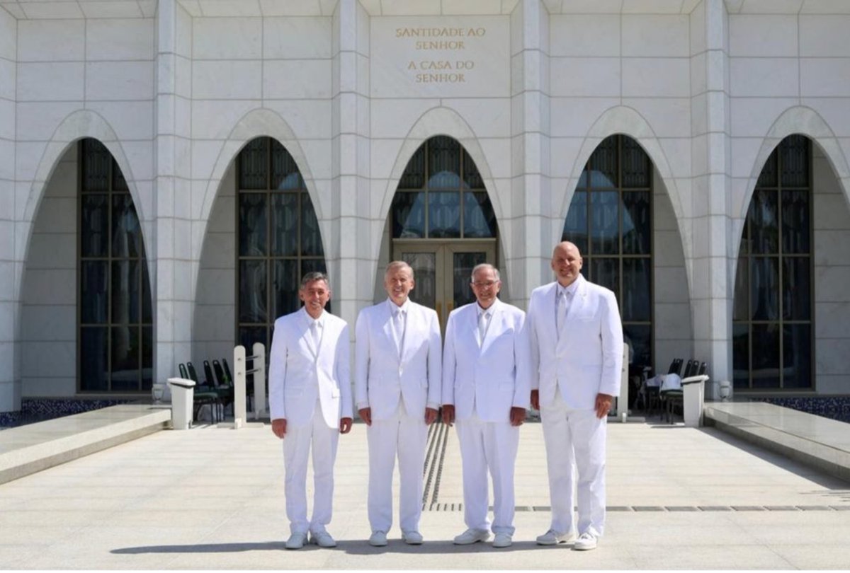 AndersenNeilL's tweet photo. The Lord’s house is a sacred place between heaven and earth where we better come to know our Father and His Beloved Son, Jesus Christ.

I was reminded of this today as I had the special privilege of being assigned by President Russell M. Nelson to dedicate the Brasilia Brazil Temple of The Church of Jesus Christ of Latter-day Saints.

What a blessing for those who visit this temple who will continue to grow in their relationships with Deity and with one another. This is especially meaningful given the world of commotion and confusion in which we live.

I invite all of us to come to the temple when you are troubled with challenges in your family. Come when decisions confront you. When the world seems burdensome and you seek peace. When you seem defeated and you need added power.

Come when you are happy, and all seems well. Come without being asked. Come when you are not in a hurry. Come having forgiven those who have offended you. Come believing.

As we do, the Lord’s Spirit will be with us and the beauties of the eternities will be ours.
