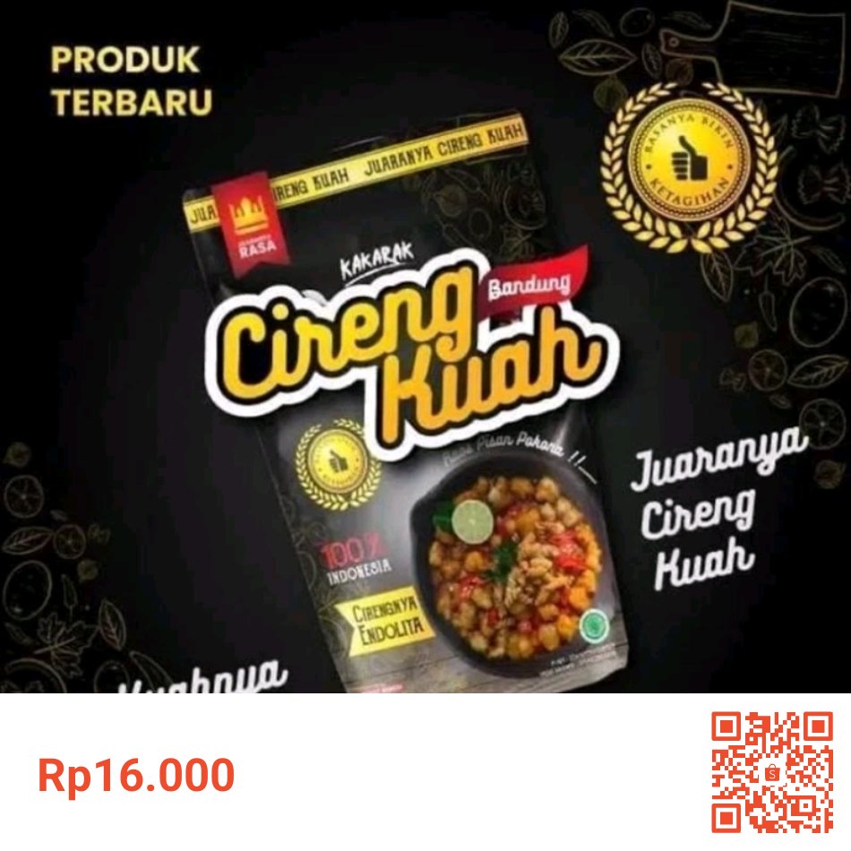 Saya menjual Cireng Kuah Pedas 250 gram seharga Rp16.000. Dapatkan produk ini hanya di Shopee! shp.ee/8e9hdqs #ShopeeID