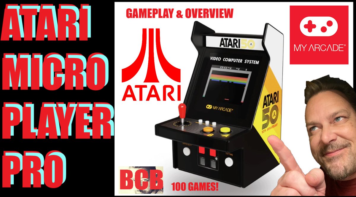 ballistikcoffee's tweet image. Just put the finishing touches on the #BCB 119! I take a look @ the #Atari #MicroplayerPro by @MyArcadeRetro! It&apos;s got 100 #games (77 @atari &amp;amp; 23 #Piko), it&apos;s pure #retro fun! Join me as I review this great piece of #Atari50 history! Fri 9/22 @ 10a MDT!  tinyurl.com/39vcnwxk