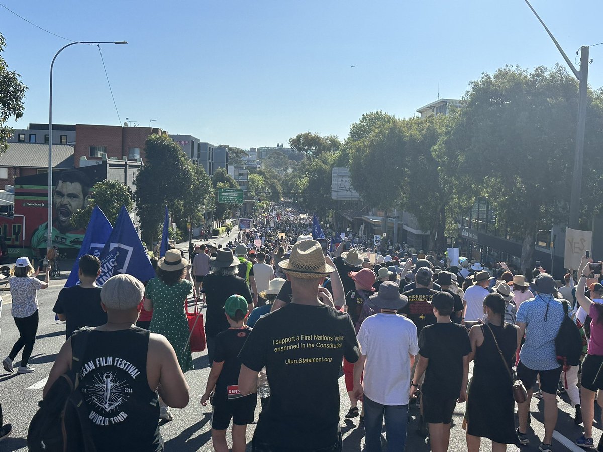 Walk for yes in Sydney #yes23