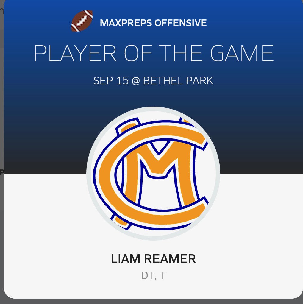 LTReamer2024's tweet image. Thank you!!! 11 playing as 1!! Team first! #moreworktodo @BigMacsFootball 🔵🌕🏈🌕🔵