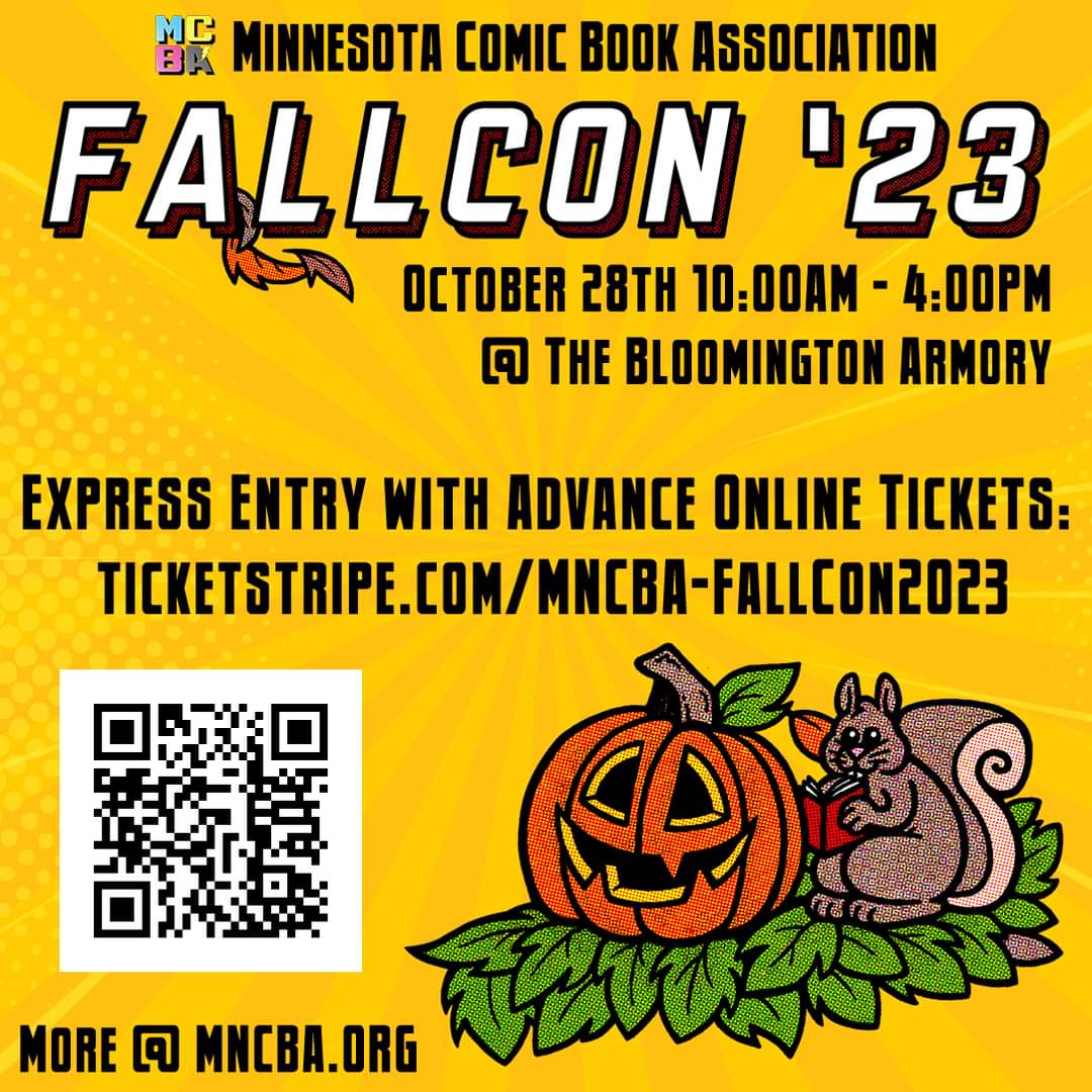 Advance online tickets are now available for MNCBA FallCon 2023! Have your e-ticket code ready to show at the door for faster check-in and entry! Get yours at: ticketstripe.com/MNCBA-FallCon2…