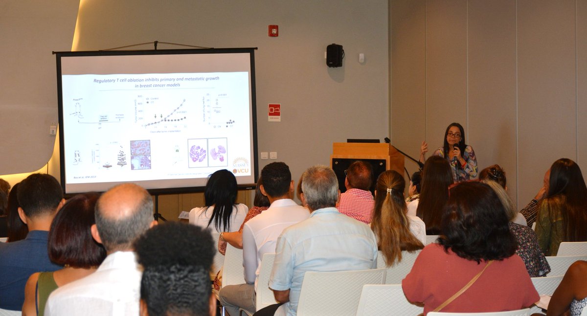 CIGBCuba's tweet photo. "Mechanistic Dissection of Treg Cell Contribution to Breast Cancer Progression" was the presentation at the IV International Symposium #Cancer2023 of Paula D. Bos, PhD, Assistant Professor and Cancer Biology Program Co-Leader VCU, Massey Cancer Center, which stimulated the debate https://t.co/26MA0HXEEi