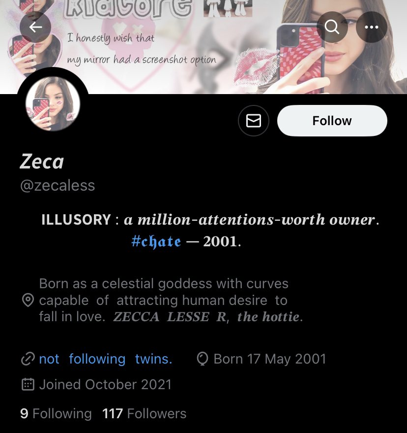 zecalesse's tweet photo. #𝖈𝖍𝖆𝖙𝖊 

Siapa yang mau akunku? Akun ini sama yang digambar ini kalau mau, yang butuh aja, biar tidak buka RP RP lagi, yang butuh banget akun aja https://t.co/nEoy5d3UMt