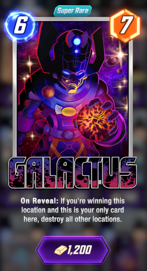 dddrewsky's tweet photo. 🛍️ Daily Offer for Variants! 🛍️
MY SHOP IS FIRE!!! WOW! I've been wanting this Galactus. I think it's his best one, I know over Spotlight. I love Hipp Yondu. If I didn't have Ultimate Mystique... 👀
What's in your shop?! Make us jealous! 🤣
#MarvelSnap #Variants #DailyOffer https://t.co/mzDdUe38EP