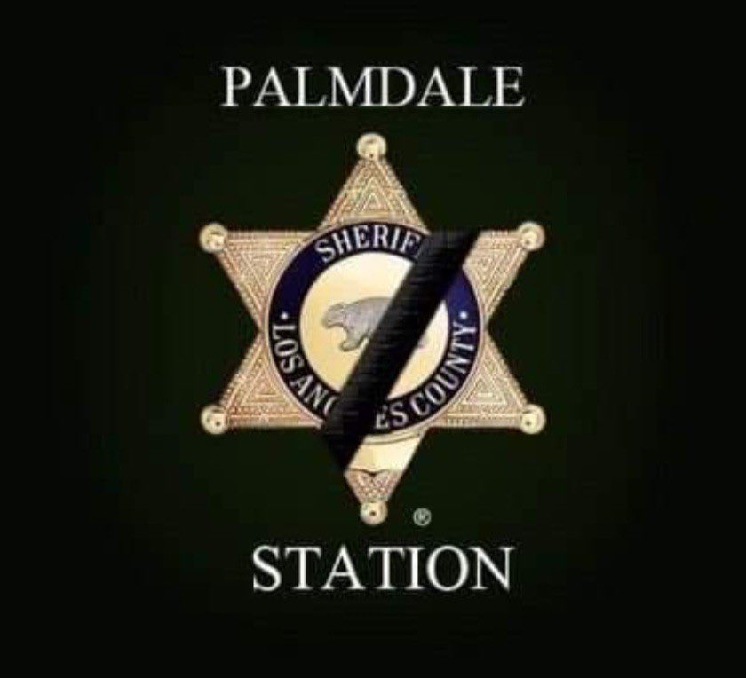 We lost another officer who was senselessly ambushed and murdered. Our heart goes out to the LASD Palmdale Station and to the family of Deputy Ryan Clinkunbroomer who are grieving.