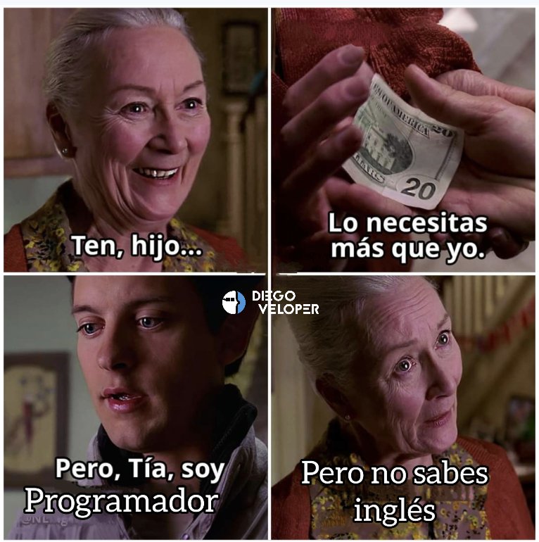 memeveloper's tweet image. Que abuso 😩
#programador
#juniordev