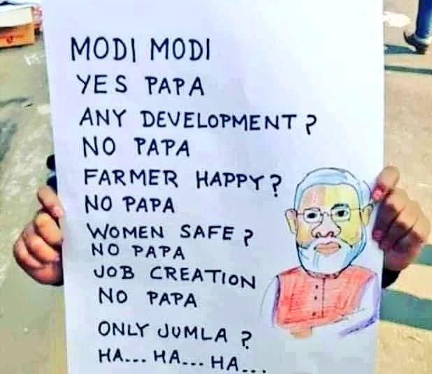 Only Jumla..

#BJparty #NationalUnemploymentDay