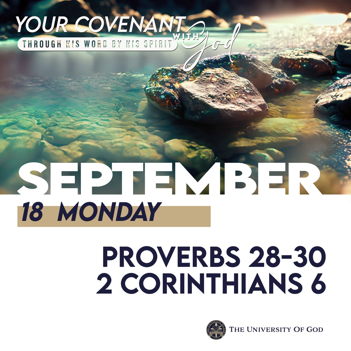 theuogofficial's tweet photo. "As a Christian, when you keep looking at things from the outside, you can’t have a right judgement (Matthew 16:21-23)."

Download your daily reading plan for the year 2023: https://t.co/YNLcK5GNPH
#CovenantWithGod #week37 #UOG #Racine #Rut https://t.co/IhGHkEPWgz