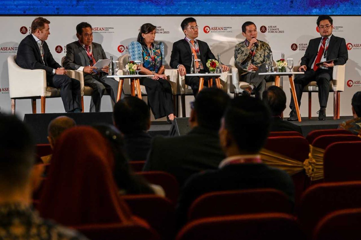 On September 2, 2023, Dr. Anthony Pramualratana, Deputy Executive Director of the ASEAN Centre for Sustainable Development Studies and Dialogue (ACSDSD) participated in the "ASEAN-BAC Summit Week Indonesia 2023" as a guest speaker.