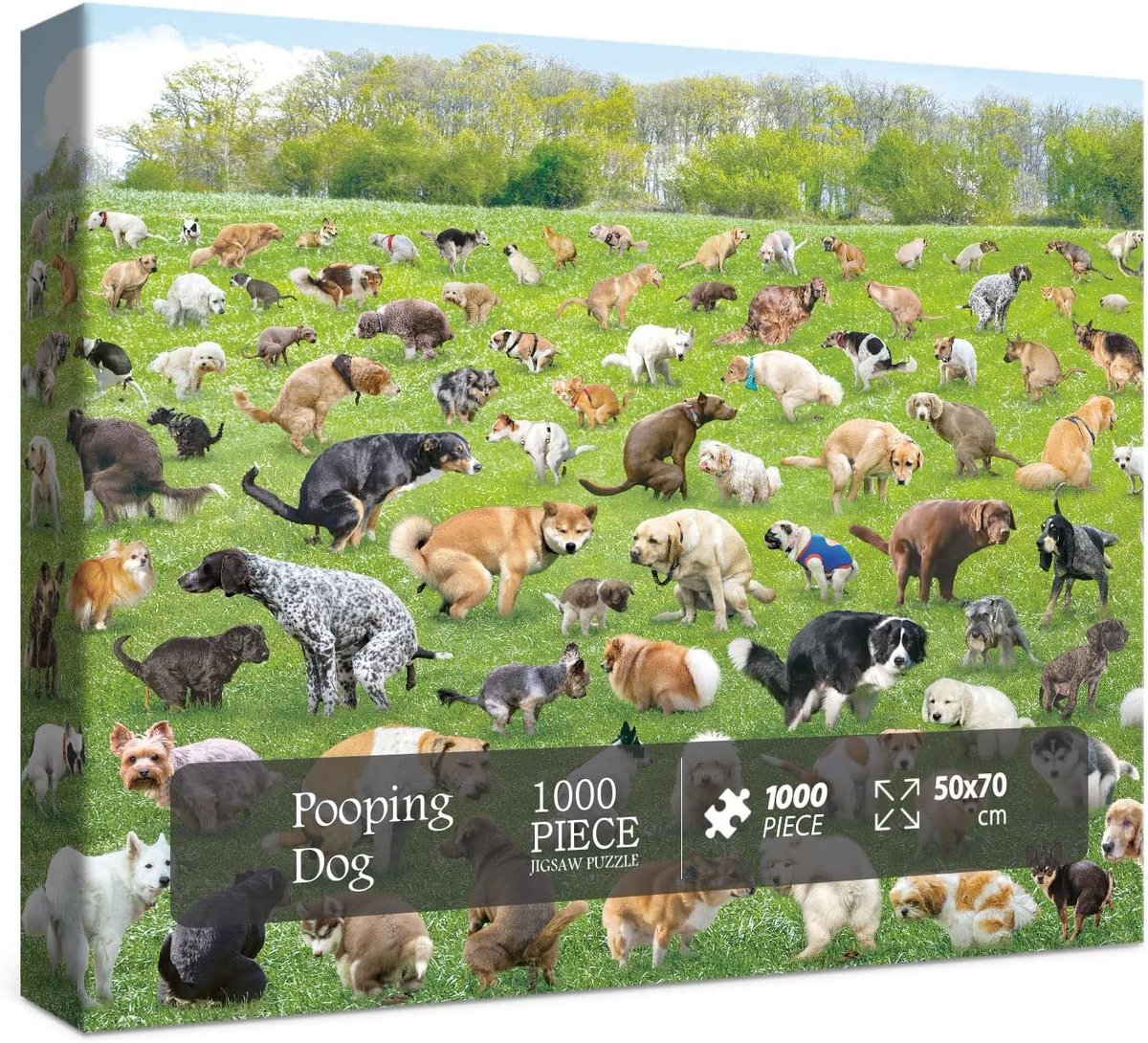 ModiLuCo's tweet image. Our Jigsaw Puzzle is here to bring a dose of laughter to your puzzling adventures! 🐶🧩 Featuring an adorable pup caught in a hilarious moment, it's a perfect gift or a fun activity for dog lovers and puzzle enthusiasts.
Get it👉modilu.co/product/e7168