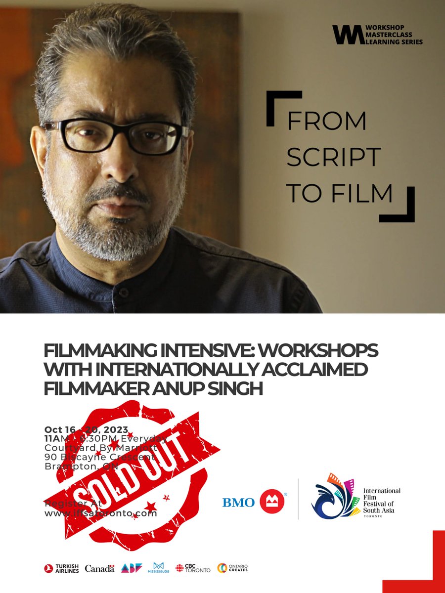 Explore the complete IFFSA 2023 Pro lineup and secure your tickets for the remaining events now before they sell out as well! 

Anurag Kashyap and Taapsee Pannu Masterclass Tickets 👉 iffsatoronto.com/2023-pro-event…
 
Details &amp; Passes 👉 iffsatoronto.com