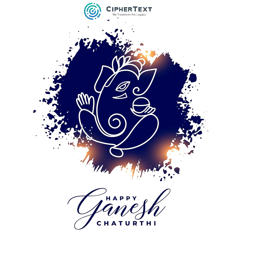 ciphertext_In's tweet photo. Wishing you a blessed Ganesh Chaturthi filled with love, peace, and good fortune.
#GaneshFestival #VinayakaChaturthi
#VinayakaChavithi #ciphertext #ciphertext_technologies #ChatGPT #webdevelopment #CyberSecurity #websecurity #Web3 #hiring https://t.co/ZcEN0gf5xE