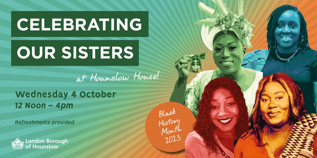 Hounslow Council (@lbofhounslow) on Twitter photo October is @BhmUK and we’re hosting the best event in West London. Join local groups including <a href="/SBSisters/">Southall Black Sisters</a> <a href="/SHEWISEUK/">SHEWISE</a> plus keynote speakers including Yvonne Lawson MBE <a href="/GLFoundation_/">Godwin Lawson F</a> and many more!
hounslow.gov.uk/BHM-celebratin… October is @BhmUK and we’re hosting the best event in West London. Join local groups including <a href="/SBSisters/">Southall Black Sisters</a> <a href="/SHEWISEUK/">SHEWISE</a> plus keynote speakers including Yvonne Lawson MBE <a href="/GLFoundation_/">Godwin Lawson F</a> and many more!
hounslow.gov.uk/BHM-celebratin…