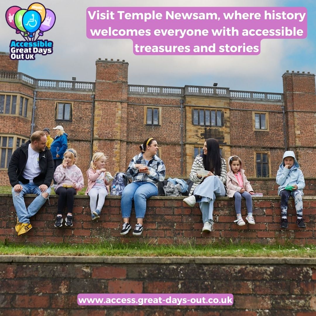 Discover <a href="/TempleNewsam/">Temple Newsam</a>, a treasure trove of stories and splendour,where history meets accessibility!Explore 500+ years of heritage with wheelchair-friendly lifts and galleries
🌐agdo.uk 
#AccessibleGreatDaysOutUK #TempleNewsam #GreatDaysOutUk #AccessibleDaysOut