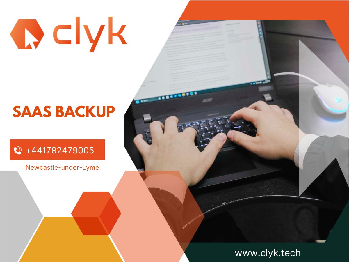 theclyk's tweet image. ☁️Protect your critical Saas data in Tunstall, Stoke-on-Trent, UK. Clyk&apos;s backup solutions ensure you can recover your cloud data swiftly in case of accidental deletion or system failure. 💾 #SaaSBackup #CloudProtection #ClykUK