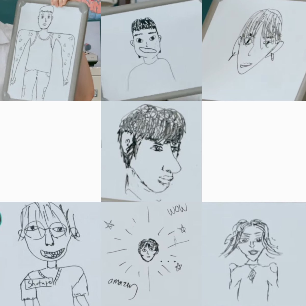 from this moment onward no one asks riize to draw anything anymore