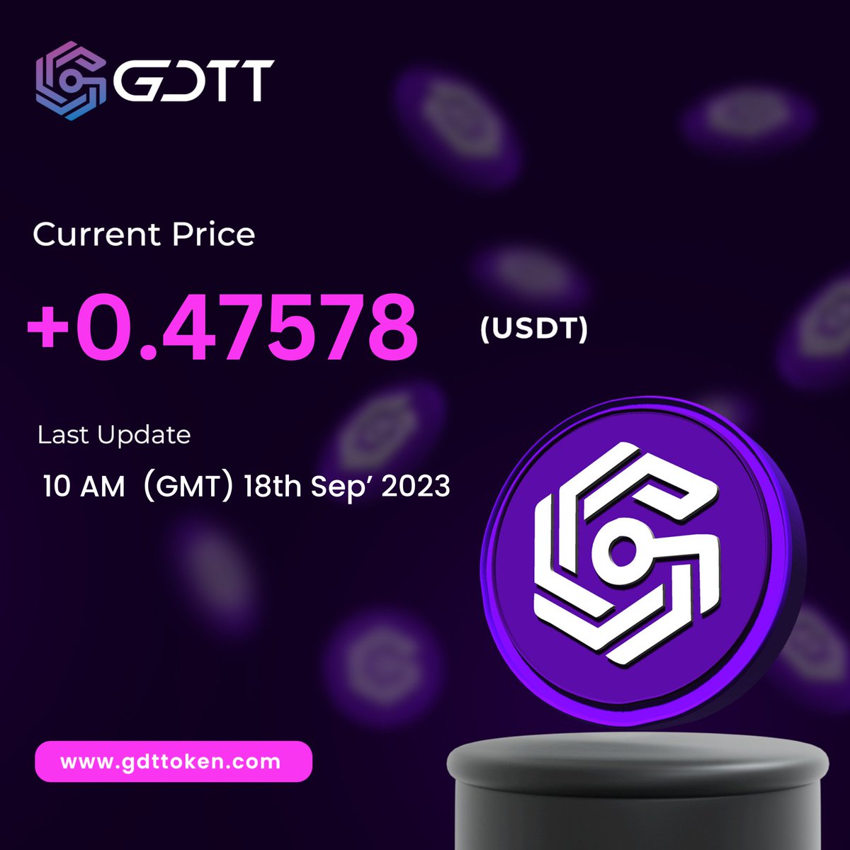 Gdttteam's tweet photo. Current Price Status Of Our Token
START TRADING NOW 👇🏻
https://t.co/zimdI4fvGe

FOR MORE INFO :
🌎Official website:  https://t.co/bwcib5M3sP
👨‍👩‍👧‍👦Official Telegram: https://t.co/dy61hOUDkp

#gdtt #coinstore #tokenlisting #tradenow #currentprice https://t.co/PW829FB4tw