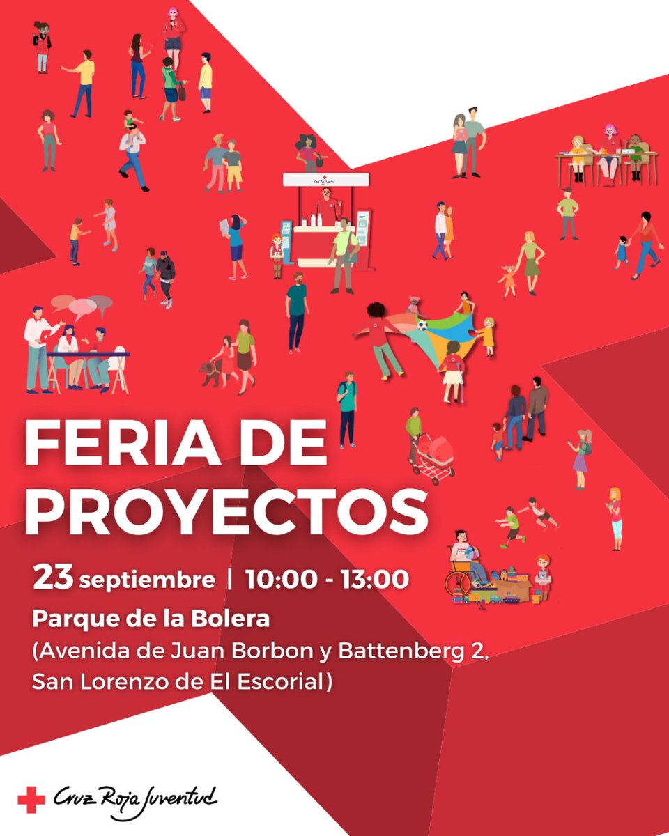 CREMajadrozas's tweet photo. Reserva la mañana del 23 de septiembre y ven a conocer de cerca todos los proyectos de #crj y participar en las actividades que hemos preparado
¡Te esperamos con los brazos abiertos y un poquito de música gracias al grupo @novenob.mp3! 😏🎶
#madrid #FeriadeProyectos #cruzroja https://t.co/Sgv9j16b1D