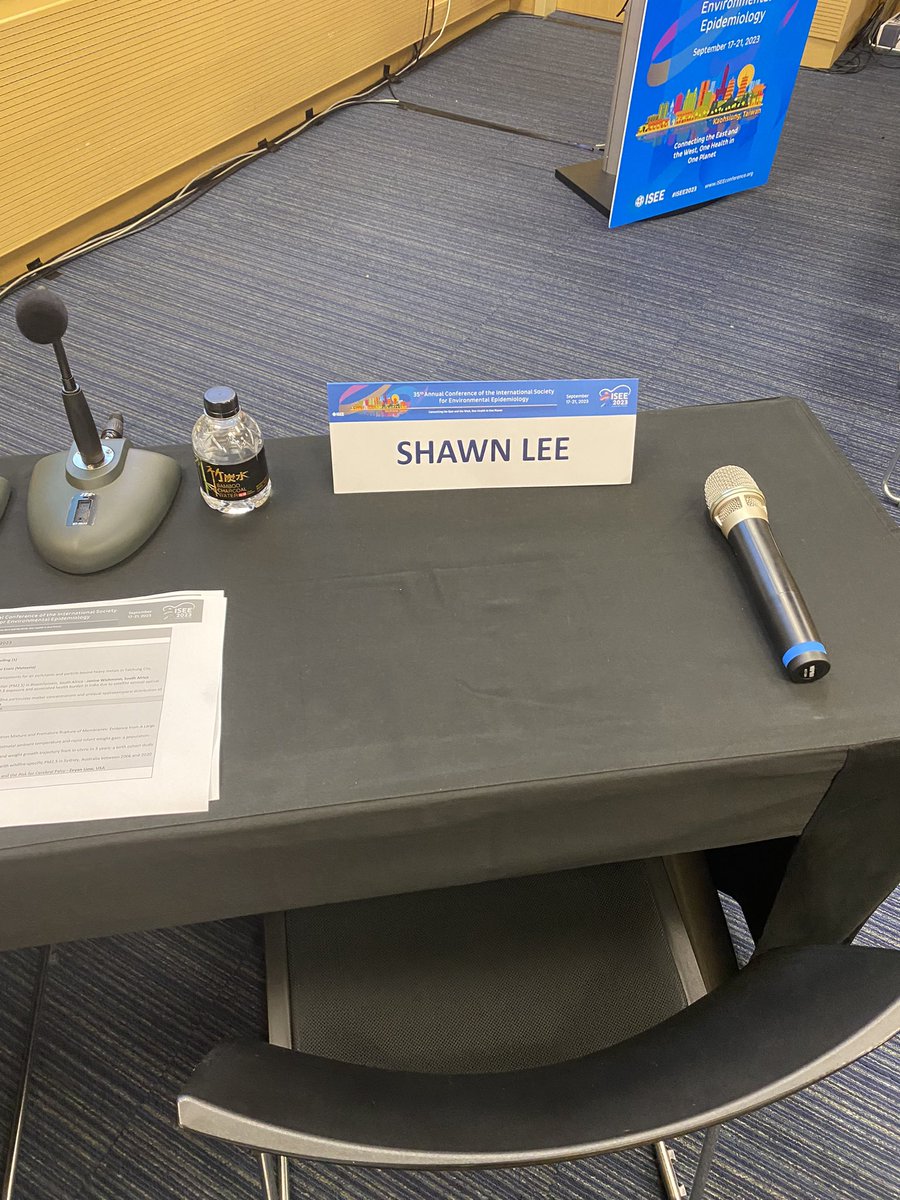 Shawn Lee (@sleeyc) on Twitter photo Happy to have co-chaired the air pollution birth outcomes (1) session with Professor Bae Sanghyuk featuring a great line up of presenters at #isee2023 <a href="/ISEE_global/">ISEE Env Epi</a> 🤩 Happy to have co-chaired the air pollution birth outcomes (1) session with Professor Bae Sanghyuk featuring a great line up of presenters at #isee2023 <a href="/ISEE_global/">ISEE Env Epi</a> 🤩