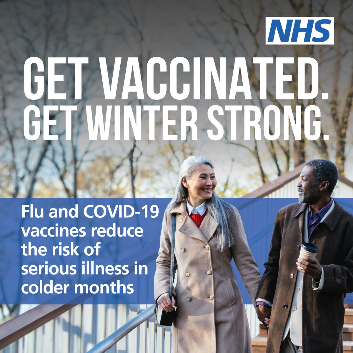 For some, flu or COVID-19 can be very dangerous and even life-threatening. Flu and COVID-19 vaccines reduce the risk of serious illness in colder months. 
 
Find out if you’re eligible and book now.  
 
➡️ nhs.uk/seasonalvaccin…