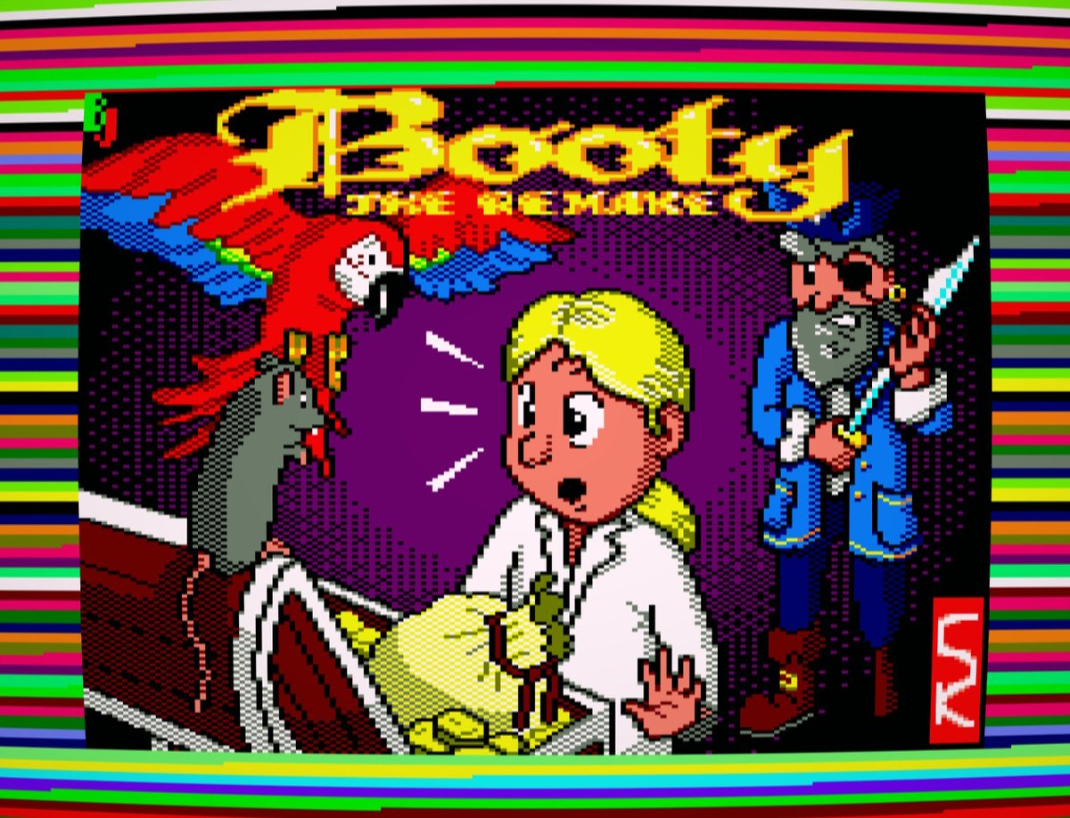 Quieres probar el nuevo "Booty, The Remake" para #amstrad CPC ?
Con las colaboraciones de Beyker, Brundij y <a href="/blackmores_/">Atila Merino</a> .
Te lo mostramos en exclusiva en <a href="/AmstradEterno/">Amstrad Eterno</a>. Ven a visitar nuestro stand de <a href="/PlayOnRetro/">PlayOnRetro</a>.

#gamedev #retrodev #indiedev #8bit #homebrew #programming