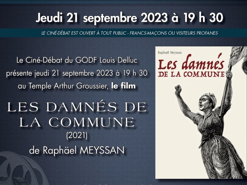 Projection des « Damnés de la Commune » ce jeudi 21 septembre à 19h30 au Grand Orient de France <a href="/GrandorientGODF/">Grand Orient G.O.D.F</a>. J'y serai pour parler de cette République démocratique et sociale dont rêvaient les hommes et les femmes de la Commune.
meyssan.com/Agenda