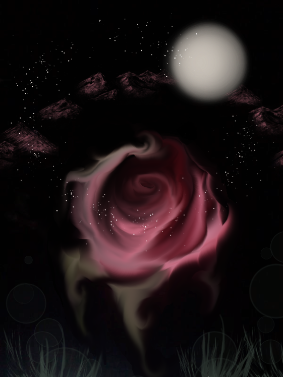 LabrynthKnight's tweet image. #painting #moon #rose 
One of my first paintings in months (Long story)
trying to get back to it desperately, drawing brings happiness to my soul. Crude but simple, hoping I improve to my old self one day soon.
W. Hess, Sept. 2023