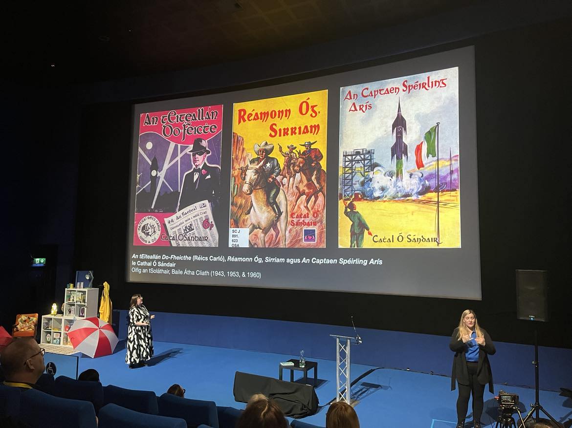 We were delighted to get to share our St. Pat's Junior Collections and Children's Books Ireland collection with everyone at #CBIConf23! 

The children's literature community was so welcoming to us and we hope to see some of you in our Glasnevin reading room soon! 📚