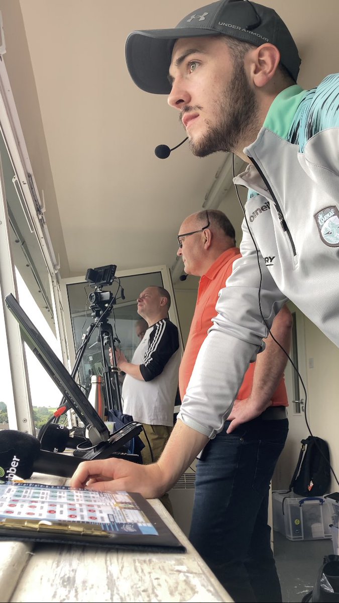 Delighted to have my first experience of commentating in <a href="/fitzgeraldstad/">Fitzgerald Stadium</a> yesterday with <a href="/DenisMcCrohan/">Denis McCrohan</a> for  <a href="/clubber/">Clubber</a> between <a href="/rathmoregaa/">Rathmore GAA</a> and <a href="/stkieransgaa88/">St Kierans GAA</a>