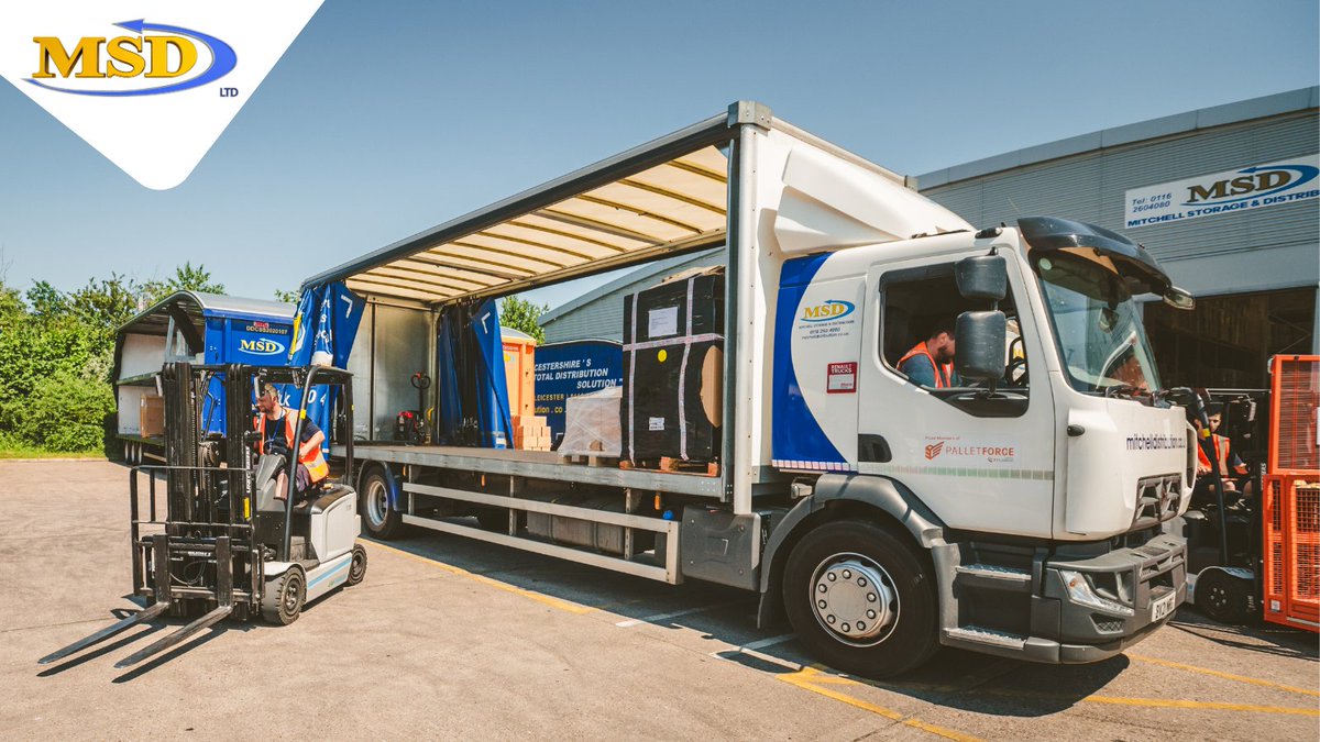 Start your week right and get in touch with us at MSD today. From smaller pallet collections across #Leicestershire, up to full trailer movements across the #UK, our #awardwinning #services has you covered! 

#MSD #transport #logistics #delivery #palletforce #leicester