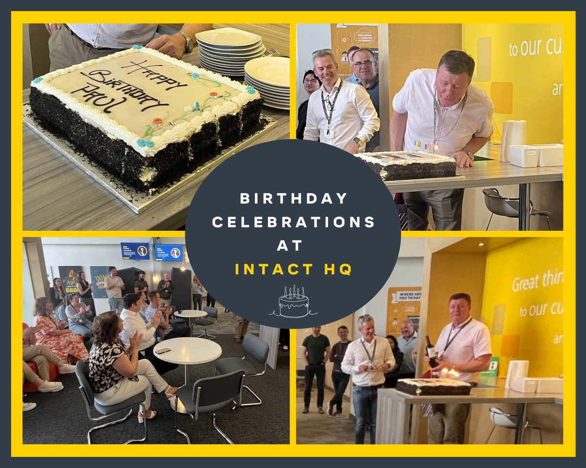 🎉 Last week in HQ, we celebrated one of our co-founders, Paul Marry's birthday. Let's just say the cake was so big, folks couldn't resist going back for seconds, thirds, and beyond! 🍰😂

#CakeComa #BirthdayCelebrations #Intact