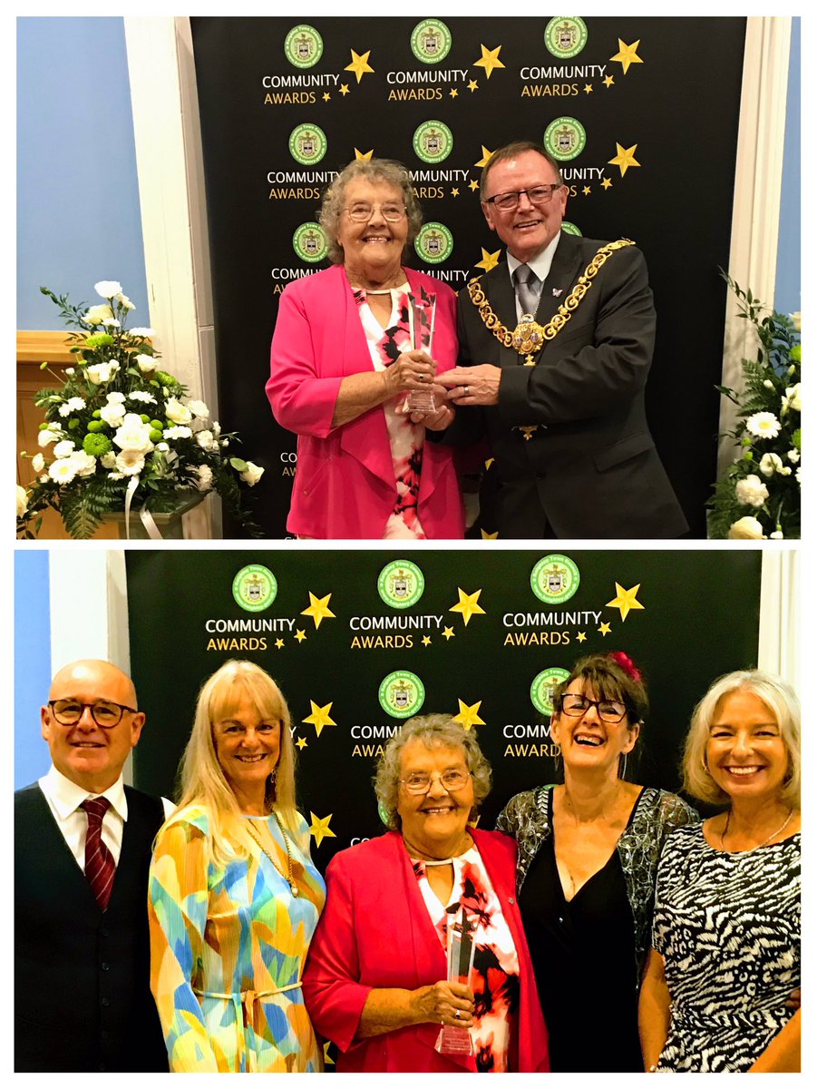 On Saturday the DFK team attended the Keighley Community Awards to support Barbara our lead volunteer. We are proud to announce Barbara received the Lifetime Achievement Award to a standing ovation and it couldn’t have gone to anyone more deserving. #volunteering #charity