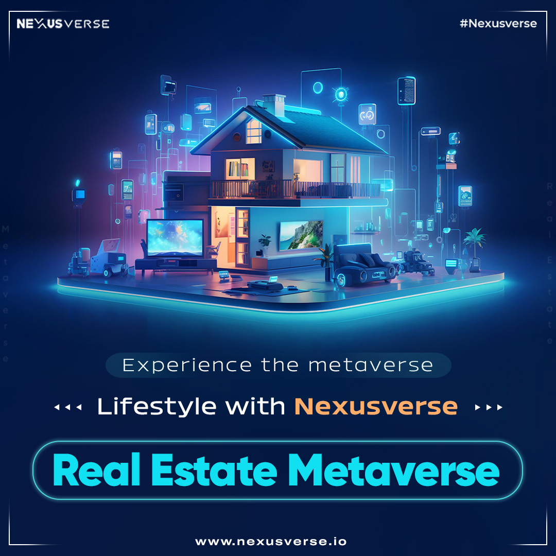 Nexus_verse's tweet photo. Experience the metaverse lifestyle with Nexusverse Real Estate Metaverse.
..
π:- https://t.co/9tjs8FbM9m
..
#metaverse #meta #vr #realestate #technology #virtual #virtualassistant #vrgaming #metaworld #virtualproperties #realestategoals #futuretechnology #nexusverse #vr https://t.co/99hAQb69JD