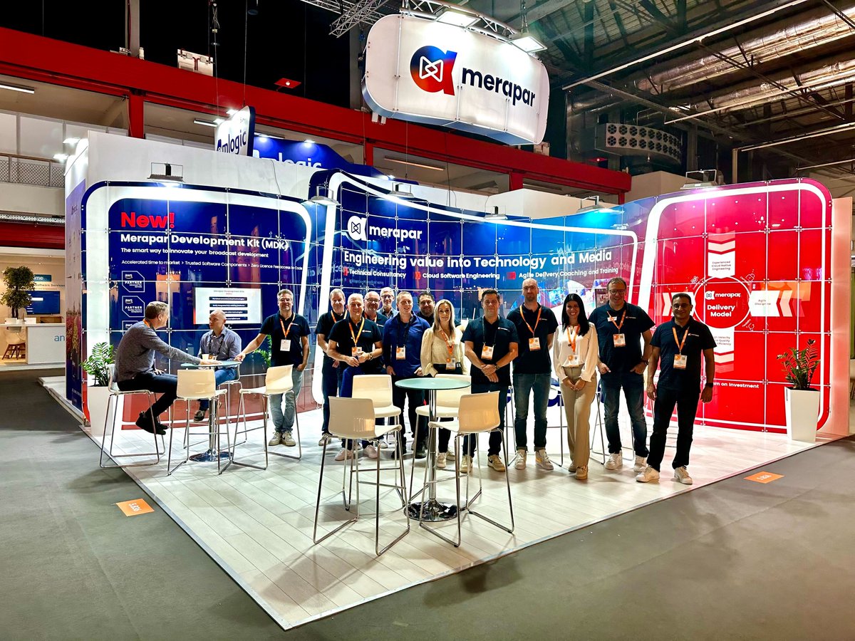 MeraparTech's tweet image. It&apos;s Monday morning and the @MeraparTech team are feeling fresh and ready for the last day at @IBCShow 💪 Join us in Hall 5, Stand B.36. Let&apos;s explore how we can engineer value into your #Technology &amp;amp; #Media businesses 😀 🚀