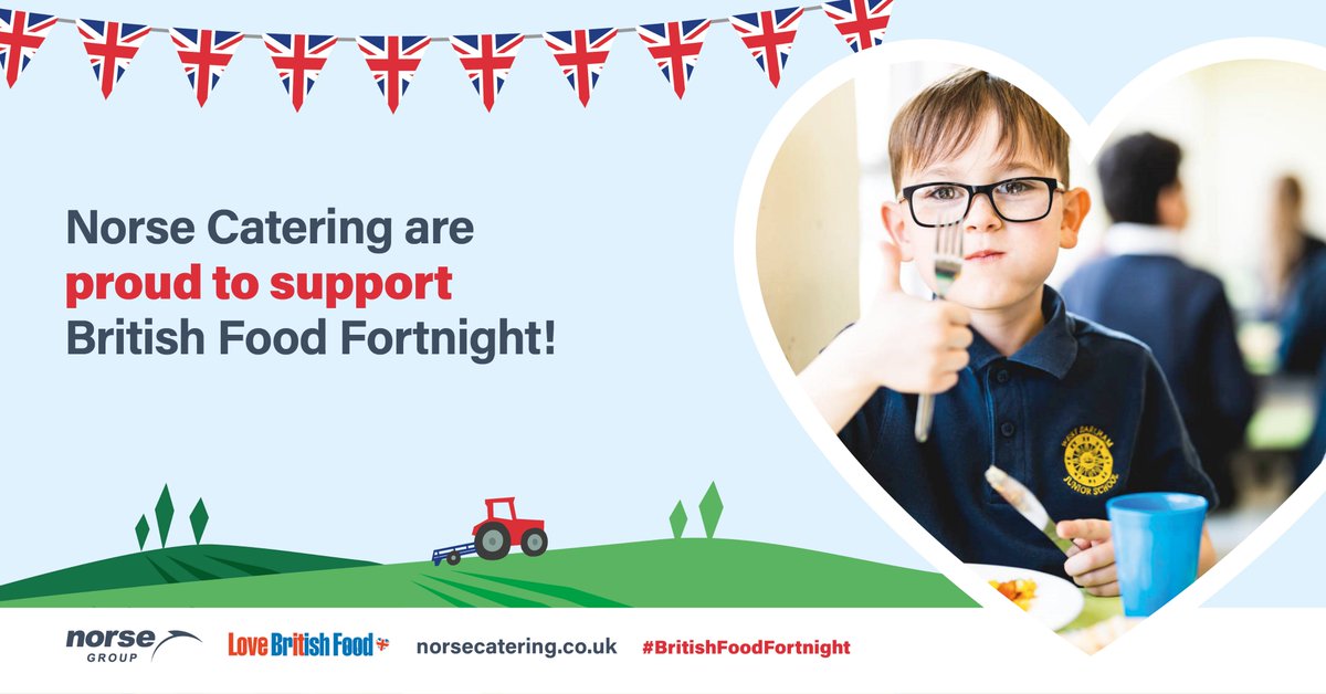 It's #BritishFoodFortnight! We are supporting this event to show children where their key lunch ingredients come from, when their favourite fruits and vegetables are in season and share some of the reasons why we buy local!

<a href="/LoveBritishFood/">Love British Food</a> <a href="/LACA_UK/">LACA</a> <a href="/PSCMagazine/">Public Sector Catering</a>