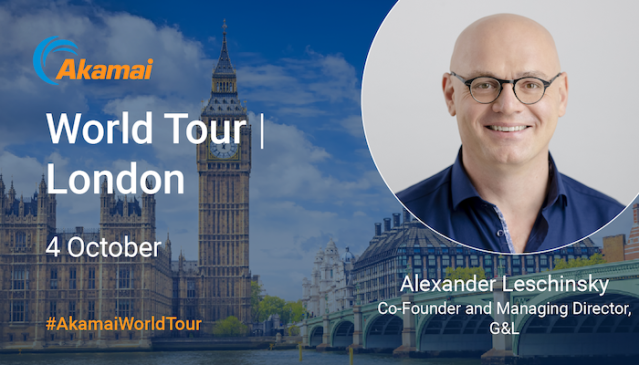 JoeBahr's tweet photo. Find out from G&amp;L Co-Founder and MD Alexander Leschinsky how to deliver unbeatable client value by extending a custom multicloud stack. Register today. #AkamaiWorldTour @Akamai https://t.co/vxOF7zhq5I https://t.co/TZZtXEkehs