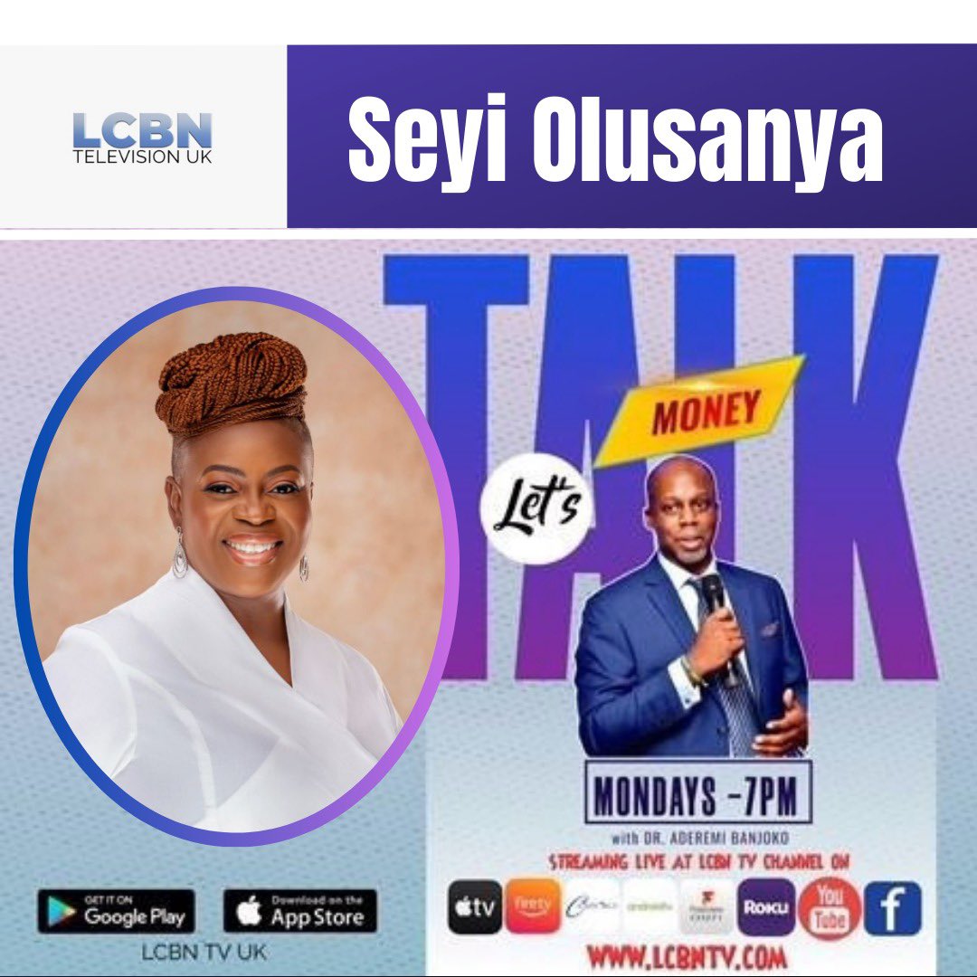 NextGenFlx's tweet photo. Join me today &amp; every Mon on the "Let's Talk #Money" Sessions @ 7pm UK 🇬🇧 time on @LcbnTv, https://t.co/FQE44HJ3zD, &amp; broadcasting in the UK on Freeview channel 271.
Today’s guest is @_SeyiOlusanya, a luxury travel &amp; hospitality #entrepreneur and also an event organizer. https://t.co/AHUxSMLyBW