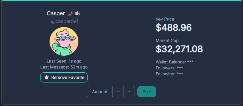 casperdefi's tweet image. Gm time to break trough 0.3 ETH. 

If you want to enjoy good vibes, great talks join my FT:
friend.tech/rooms/0xc396ea…

See you in the ghostland!