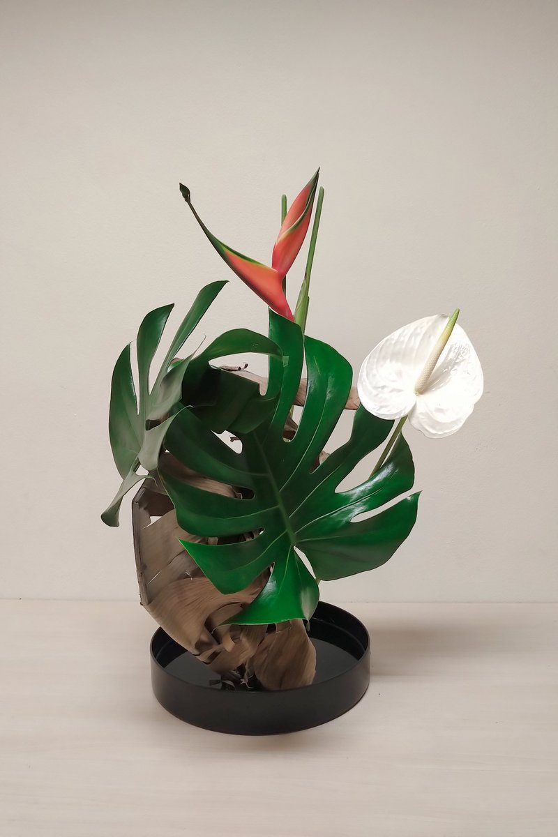 Ikebana practice
