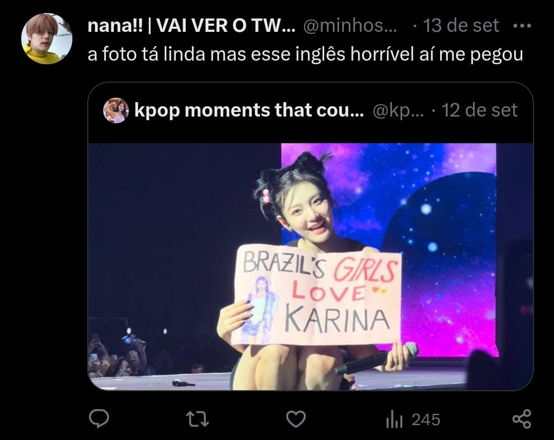 solarblaed's tweet photo. #compilado de pessoas burras querendo corrigir o erro que não existe no meu cartaz https://t.co/6e5RXJWbGD