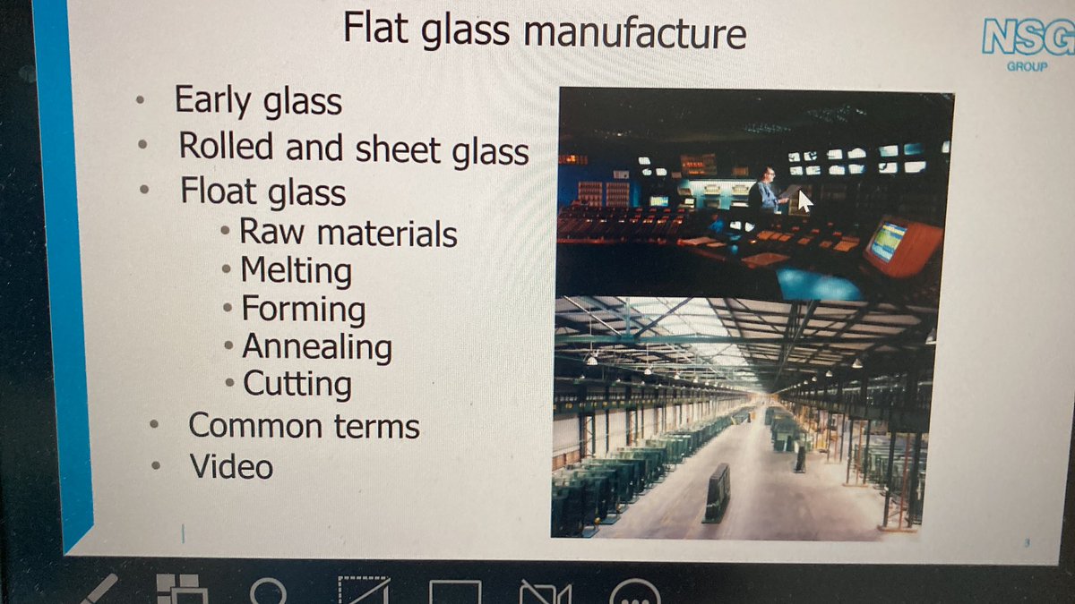 philbrown2102's tweet photo. First up on this week’s @PilkingtonUK Product Knowledge #training course is Flat Glass Manufacture.  For more details on our #glass training courses, both virtual and physical, please check out: https://t.co/uN53eqqj4G https://t.co/r2H0Zn4op9