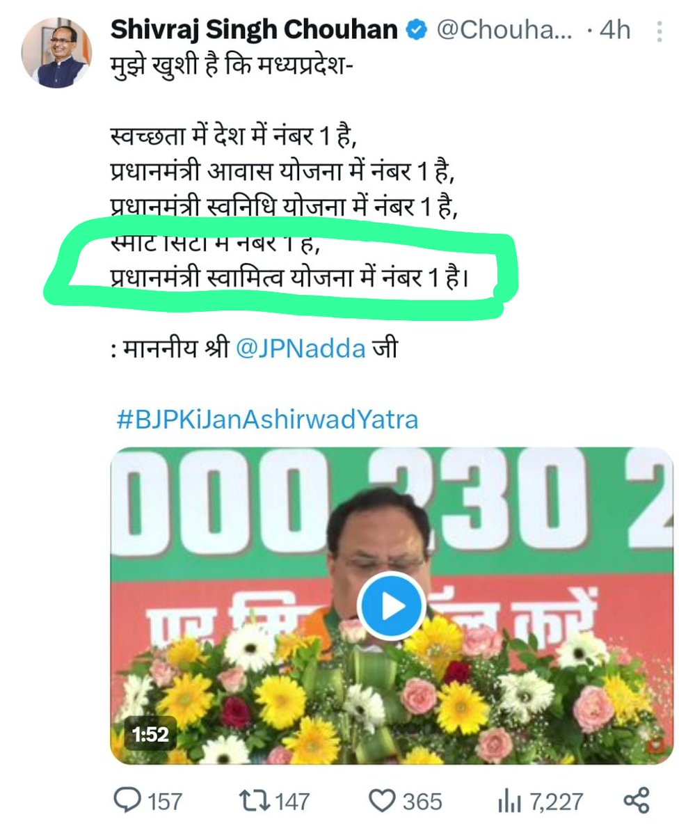 जिसने स्वामित्व में नम्बर एक बनाने में महत्वपूर्ण योगदान दिन उस पटवारी को 2800 ग्रेड पे दे सरकार 
#2800की_घोषणा_पूरी_करो 
#2800ग्रेडपे 
<a href="/CMMadhyaPradesh/">Chief Minister, MP</a> 
<a href="/TheLallantop/">The Lallantop</a> 
<a href="/aajtak/">AajTak</a> 
<a href="/ravishndtv/">ravish ndtv</a> 
<a href="/dhruv_rathee/">Dhruv Rathee</a>